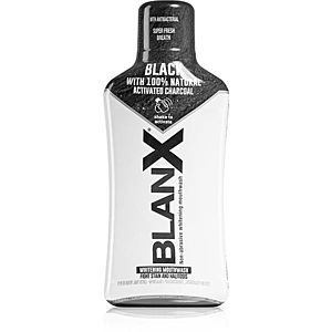 BlanX Black Mouthwash bělicí ústní voda s aktivním uhlím 500 ml obraz