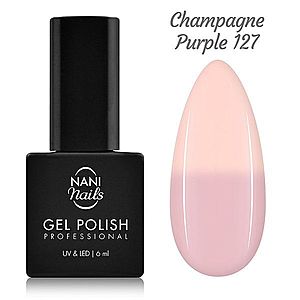 NANI termo gel lak 6 ml - Champagne Purple obraz