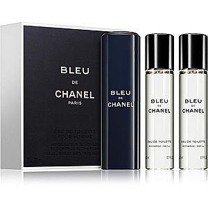 Chanel Bleu de Chanel toaletní voda pro muže 3x20 ml obraz