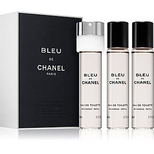 Chanel Bleu de Chanel toaletní voda náplň pro muže 3 x 20 ml obraz