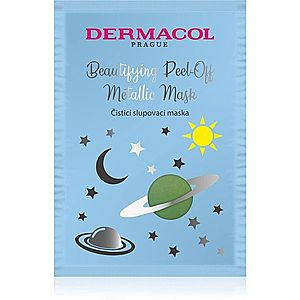 Dermacol Beautifying Peel-Off Metallic Mask slupovací maska pro hloubkové čištění 15 ml obraz