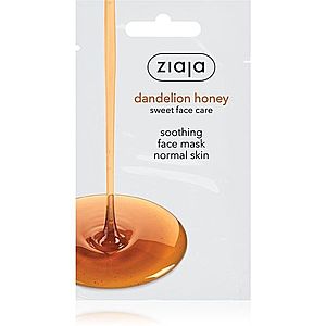 Ziaja Dandelion Honey výživná medová maska 7 ml obraz