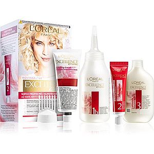 L’Oréal Paris Excellence Creme barva na vlasy odstín 10 obraz
