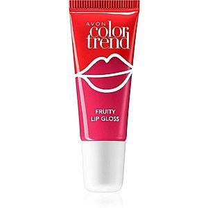 Avon ColorTrend Fruity Lips lesk na rty s příchutí odstín Peach 10 ml obraz