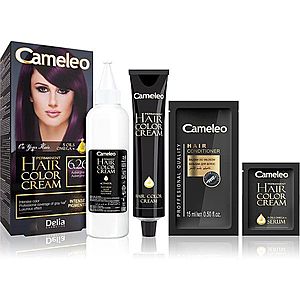 Delia Cosmetics Cameleo Omega permanentní barva na vlasy odstín 6.26 Aubergine obraz