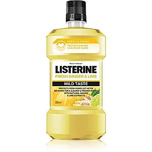 Listerine Fresh Ginger & Lime osvěžující ústní voda 500 ml obraz
