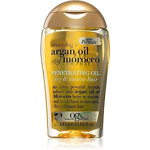 OGX Argan Oil Of Morocco vyživující olej pro suché a nepoddajné vlasy 100 ml obraz