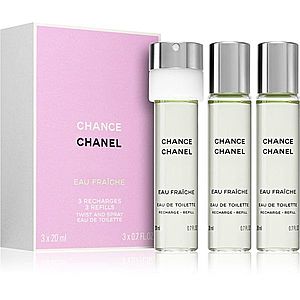 Chanel Chance Eau Fraîche toaletní voda pro ženy 3x20 ml obraz