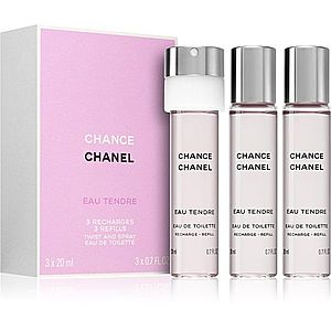 Chanel Chance Eau Tendre toaletní voda pro ženy 3x20 ml obraz