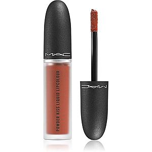 MAC Cosmetics Powder Kiss Liquid Lipcolour matná tekutá rtěnka odstín Impulsive 5 ml obraz