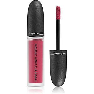 MAC Cosmetics Powder Kiss Liquid Lipcolour matná tekutá rtěnka odstín Elegance is Learned 5 ml obraz