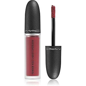 MAC Cosmetics Powder Kiss Liquid Lipcolour matná tekutá rtěnka odstín Fashion Emergency 5 ml obraz