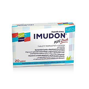 Imudon Neo + Zinek 20 tablet obraz