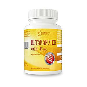 Nutricius Betakaroten EXTRA 15 mg 30 tablet obraz