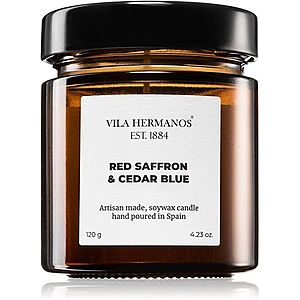 Vila Hermanos Apothecary Red Saffron & Cedar Blue vonná svíčka 120 g obraz