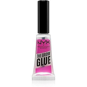 NYX Professional Makeup The Brow Glue gel na obočí odstín Transparent 5 g obraz