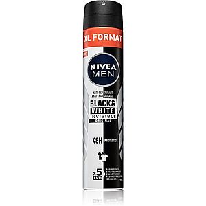 Nivea Men Black & White Invisible Original antiperspirant ve spreji pro muže 200 ml obraz