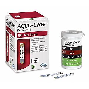 Accu-Chek Performa testovací proužky 50 ks obraz
