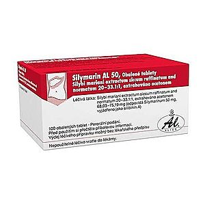 Silymarin AL 50 mg 100 tablet obraz