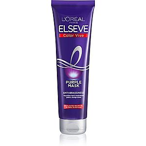 L’Oréal Paris Elseve Color-Vive Purple vyživující maska pro blond a melírované vlasy 150 ml obraz