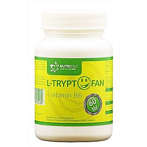 Nutricius L-Tryptofan + vitamin B6 200mg/2.5mg 60 tablet obraz