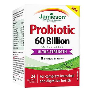 Jamieson Probiotic 60 miliard ULTRA STRENGTH 24 kapslí obraz