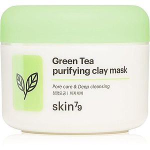 Skin79 Green Tea hloubkově čisticí peelingová maska s jílem 100 ml obraz