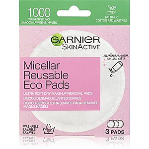 Garnier Skin Active pratelné odličovací tampony z mikrovlákna 3 ks obraz