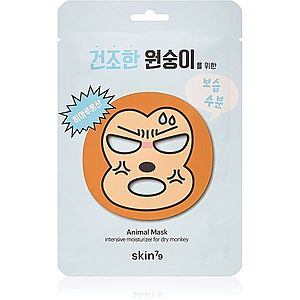 Skin79 Animal For Dry Monkey plátýnková maska s vysoce hydratačním a vyživujícím účinkem 23 g obraz