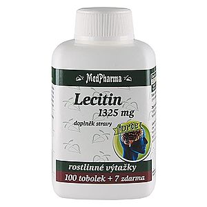 Medpharma Lecitin Forte 1325 mg 107 tobolek obraz