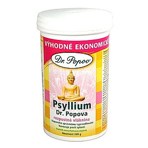 Dr. Popov Psyllium indická rozpustná vláknina 240 g obraz