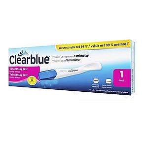 Clearblue PLUS rychlá detekce těhotenský test 1 ks obraz