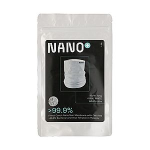 NANO+ White Nákrčník s vyměnitelnou nanomembránou 1 ks obraz