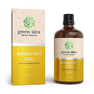 Green idea Mandlový pleťový olej 100 ml obraz