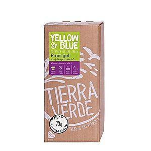 Yellow&Blue Prací gél z mydlových orechov s levanduľovou silicou bag-in-a-box 2l obraz