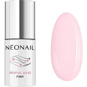 NEONAIL Revital Base Fiber podkladový gel pro modeláž nehtů odstín Rosy Blush 7, 2 ml obraz