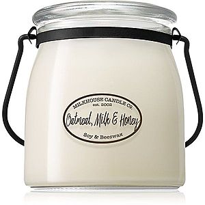 Milkhouse Candle Co. Creamery Oatmeal, Milk & Honey vonná svíčka Butter Jar 454 g obraz