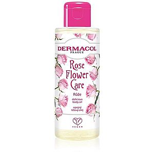 Dermacol Flower Care Rose luxusní tělový výživný olej 100 ml obraz