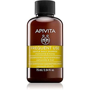 Apivita Frequent Use Chamomile & Honey šampon pro každodenní mytí vlasů 75 ml obraz