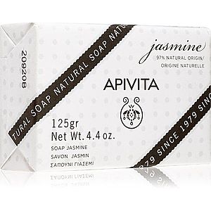 Apivita Natural Soap Jasmine čisticí tuhé mýdlo 125 g obraz