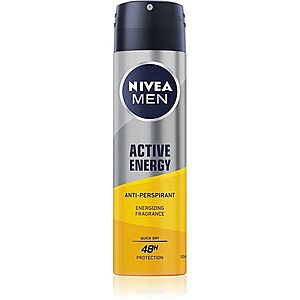 Nivea Men Active Energy antiperspirant ve spreji pro muže 150 ml obraz