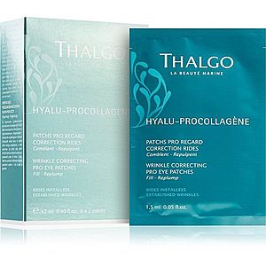 Thalgo Hyalu-Procollagen Wrinkle Correcting Pro Eye Patches vyhlazující oční maska 8x2 ks obraz