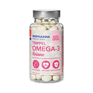 Trippel Omega 3 pro ženy - Biopharma - 120 kapslí obraz