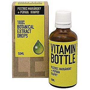 Ostropestřec mariánský s pampeliškou - Vitamin Bottle, 50 ml, Ostropestřec mariánský s pampeliškou - Vitamin Bottle, 50 ml obraz