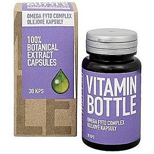 Lněný a rakytníkový olej - kapsle - Vitamin Bottle, 30 kapslí, Lněný a rakytníkový olej - kapsle - Vitamin Bottle, 30 kapslí obraz