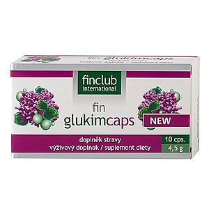 fin Glukimcaps NEW - Finclub, 10 ks, fin Glukimcaps NEW - Finclub, 10 ks obraz
