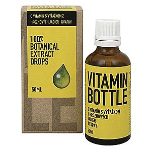 Vitamín C s výtažkem z hroznových jader - Vitamin Bottle, 50 ml, Vitamín C s výtažkem z hroznových jader - Vitamin Bottle, 50 ml obraz