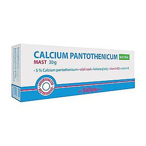 Mast Calcium pantothenicum Natural - MedPharma, 30 g, Mast Calcium pantothenicum Natural - MedPharma, 30 g obraz