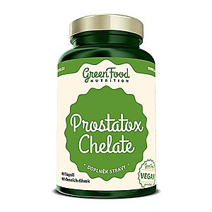 Prostatox Chelát - GreenFood Nutrition, 60 kapslí, Prostatox Chelát - GreenFood Nutrition, 60 kapslí obraz
