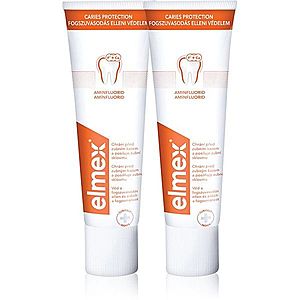 Elmex Caries Protection zubní pasta chránící před zubním kazem s fluoridem 2x75 ml obraz